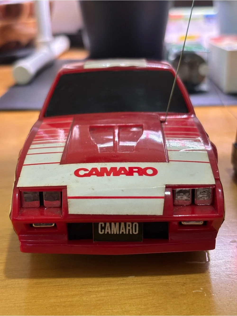 1981 CAMARO original Remote Control Car - Red and White